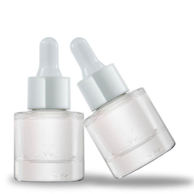 Ponto ampolas de vidro transparentes schering das garrafas de 10 ml produzindo a garrafa da embalagem do volume do tonalizador da garrafa